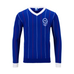 Herren Brighton & Hove Albion 1983 Retro FA Cup Final Trikot Herren Brighton & Hove Albion 1983 Retro FA Cup Final Trikot