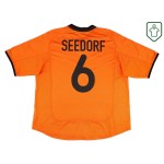 Männer Niederlande 2000/02 Heim Retro Shirt Seedorf #6 Männer Niederlande 2000/02 Heim Retro Shirt Seedorf #6