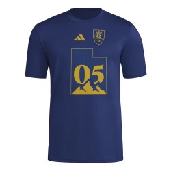Kinder Real Salt Lake 2025 Drittes Hook AEROREADY Shirt