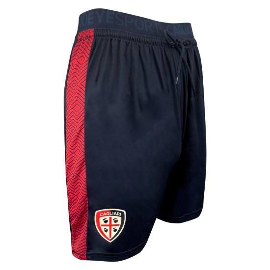 Kinder Cagliari Calcio 2024/25 Heimshorts Kinder Cagliari Calcio 2024/25 Heimshorts