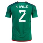 Néstor Araujo #2 Mexiko Heimtrikot Weltmeisterschaft 2022