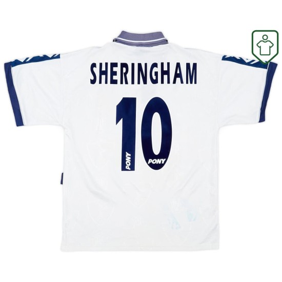 Herren Tottenham Hotspur 1995/97 Heim Retro Shirt Sheringham #10 Herren Tottenham Hotspur 1995/97 Heim Retro Shirt Sheringham #10
