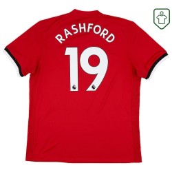 Herren Manchester United 2017/18 Heim Retro Shirt Rashford #19