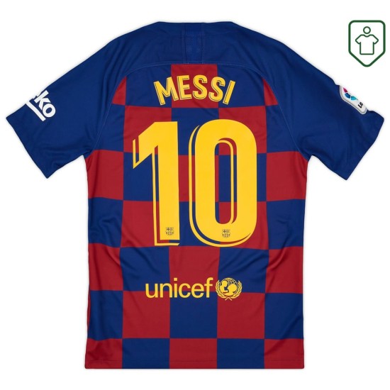 Herren FC Barcelona Heim-Retro-Trikot 2019/20 Messi #10