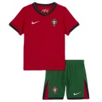 Kinder Portugal Heimtrikot+Kurze Hosen EURO 2024