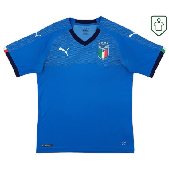 Männer Italien 2018/19 Heim Retro Shirt