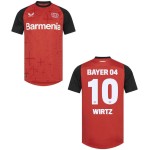 Herren Bayer 04 Leverkusen 2024/25 Heimtrikot - WIRTZ 10