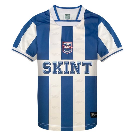 Damen Brighton & Hove Albion 2002 Heim Retro Trikot Damen Brighton & Hove Albion 2002 Heim Retro Trikot