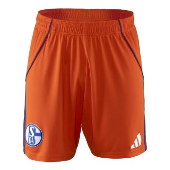 Herren FC Schalke 04 2025/26 Dritt-Shorts – Orange