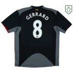 Herren Liverpool 2012/13 Auswärts Retro Shirt Gerrard #8