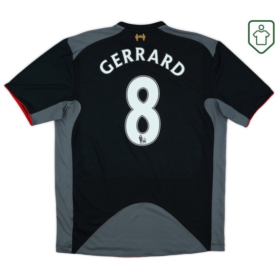 Herren Liverpool 2012/13 Auswärts Retro Shirt Gerrard #8