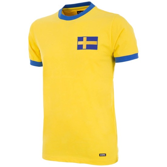 Männer Schweden 1970 Retro Shirt Männer Schweden 1970 Retro Shirt