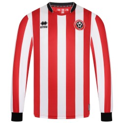 Kinder Sheffield United 2025/26 Heim Langarmtrikot