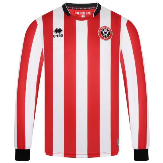 Herren Sheffield United 2025/26 Heim Langarmtrikot Herren Sheffield United 2025/26 Heim Langarmtrikot