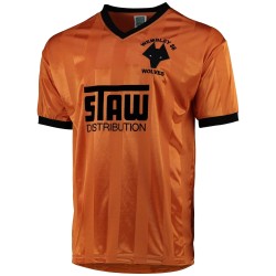 Herren Wolverhampton Wanderers 1988 Sherpa Van Trophy Retro Shirt