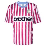 Herren Manchester City 1988 Auswärts Retro Trikot