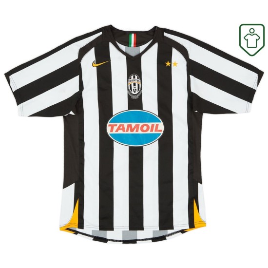 Herren Juventus 2005/06 Heim-Retro-Trikot