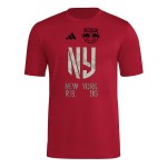 Herren New York Red Bulls 2025 Drittes Hook AEROREADY Shirt - Rot Herren New York Red Bulls 2025 Drittes Hook AEROREADY Shirt - Rot