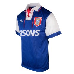 Herren Ipswich Town 1992/94 Heim Retro Trikot