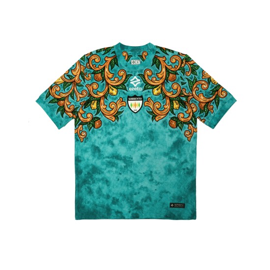 Kinder Sorrento Calcio 1945 2025/26 Auswärtstorwarttrikot Grün