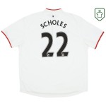Herren Manchester United 2012/14 Auswärts Retro Shirt Scholes #22