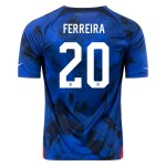 Jesus Ferreira #20 USMNT Auswärtstrikot Weltmeisterschaft 2022