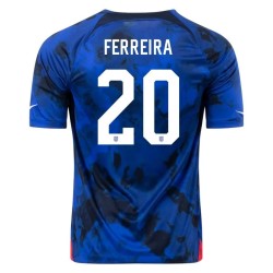 Jesus Ferreira #20 USMNT Auswärtstrikot Weltmeisterschaft 2022
