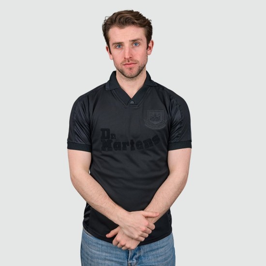 Herren West Ham United 2000 Retro Trikot Schwarz