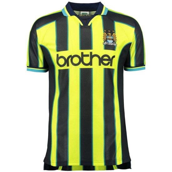 Herren Manchester City 1999 Wembley Retro Shirt