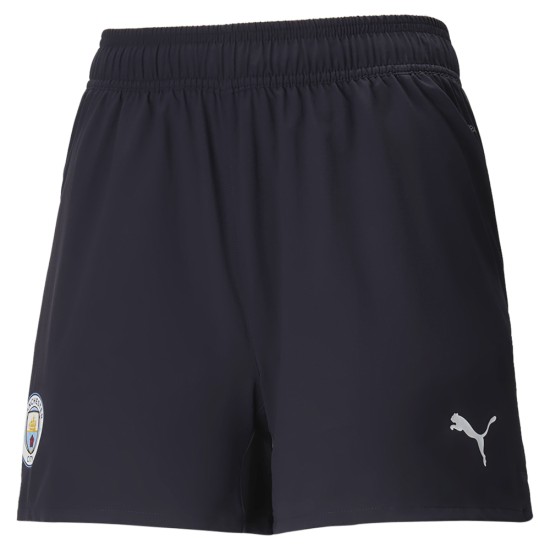 Damen Manchester City 2024/25 Heim Shorts - Schwarz Damen Manchester City 2024/25 Heim Shorts - Schwarz