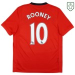 Herren Manchester United 2009/10 Heim Retro Shirt Rooney #10 Herren Manchester United 2009/10 Heim Retro Shirt Rooney #10