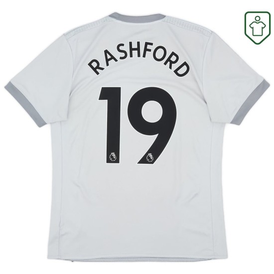 Herren Manchester United 2017/18 Drittes Retro Shirt Rashford #19