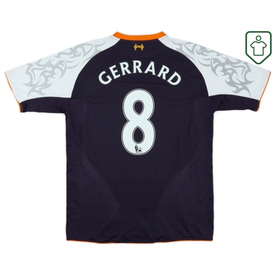 Herren Liverpool 2012/13 Drittes Retro Shirt Gerrard #8