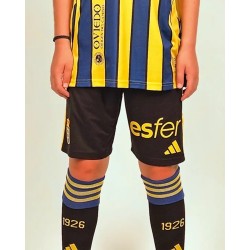 Kinder Real Oviedo 2025/26 Auswärts-Shorts