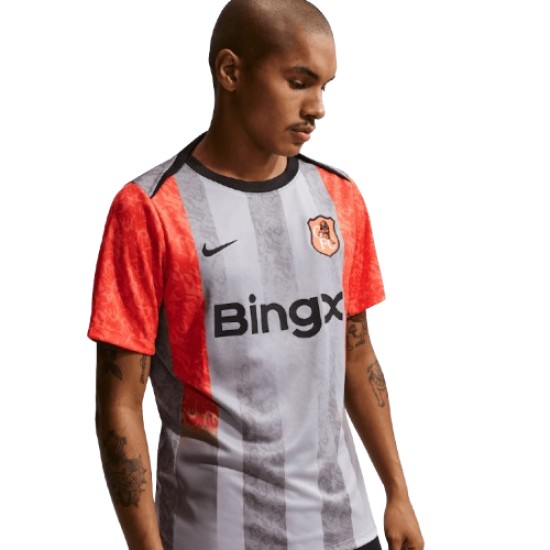 Damen Chelsea 2025/26 Drittes Pre-Match-Trikot Grau