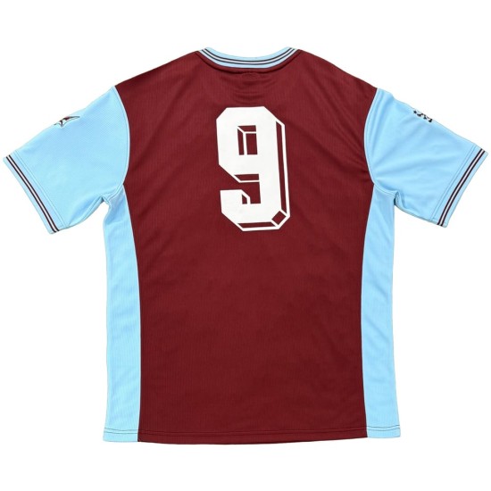 Damen Aston Villa x Ozzy Osbourne Back Heimtrikot #9 Damen Aston Villa x Ozzy Osbourne Back Heimtrikot #9