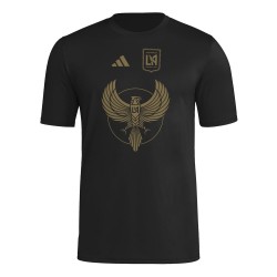 Kinder Los Angeles FC 2025 Drittes Hook AEROREADY Shirt - Schwarz