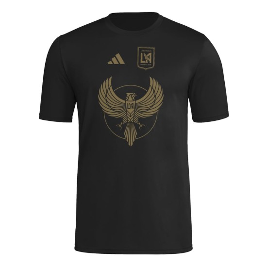 Herren Los Angeles FC 2025 Drittes Hook AEROREADY Shirt - Schwarz