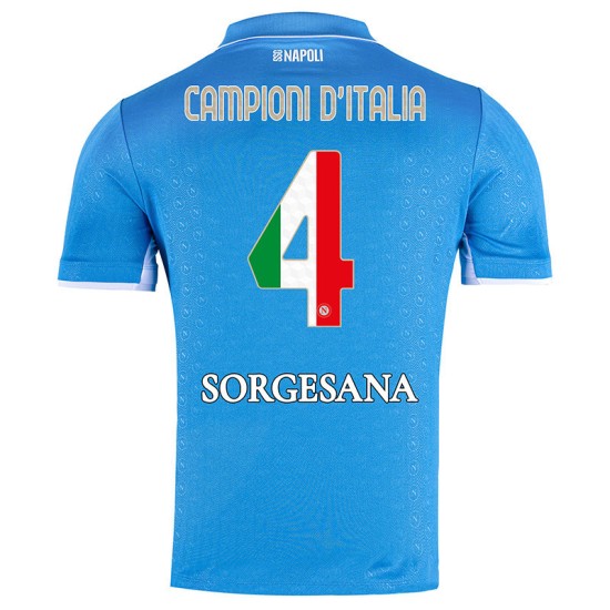 Herren Napoli 2024/25 Heim Italienischer Meister Trikot Herren Napoli 2024/25 Heim Italienischer Meister Trikot