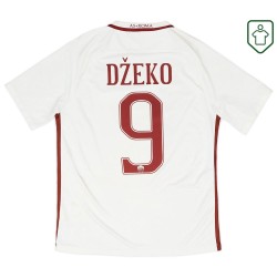 Herren Roma 2016/17 Auswärts-Retro-Trikot Džeko #9