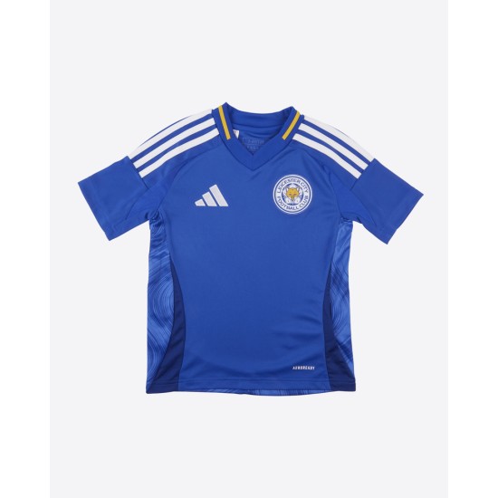 Kinder Leicester City 2024/25 Heim Trikot
