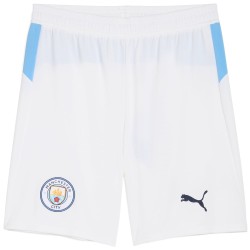 Damen Manchester City 2025/26 Heimshorts – Weiß