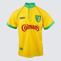 Herren Norwich City 1997/99 Heim Retro Trikot
