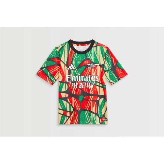 Kinder Arsenal 2024/25 Dritttrikot Pre Match