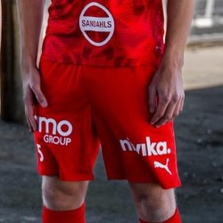 Kinder IFK Värnamo 2025 Auswärtstrikot Shorts