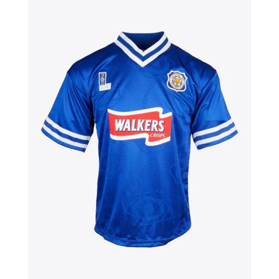 Kinder Leicester City 1996 Heim Retro Trikot Kinder Leicester City 1996 Heim Retro Trikot