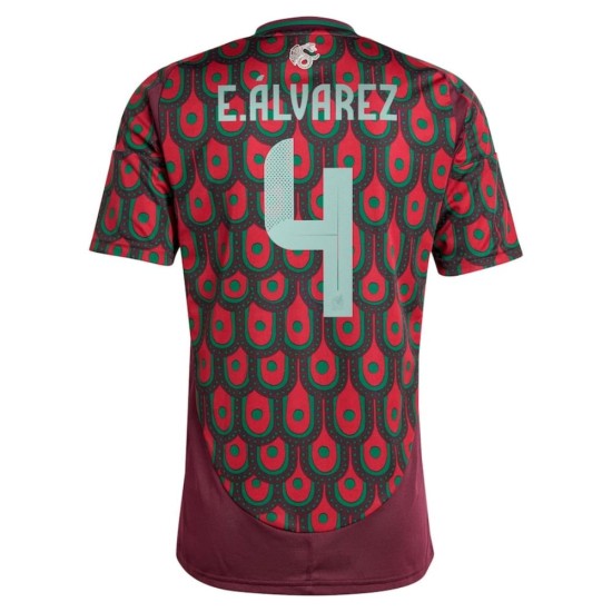 Edson Alvarez #4 Mexiko Heimtrikot Copa America 2024