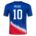 Christian Pulisic #10 USMNT Auswärtstrikot Copa America 2024 Christian Pulisic #10 USMNT Auswärtstrikot Copa America 2024