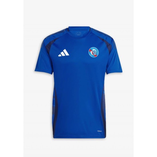 Herren Strasbourg 2024/25 Drittentrainingsshirt Vor Match - Blau