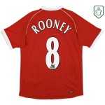 Herren Manchester United 2006/07 Heim Retro Shirt Rooney #8 Herren Manchester United 2006/07 Heim Retro Shirt Rooney #8